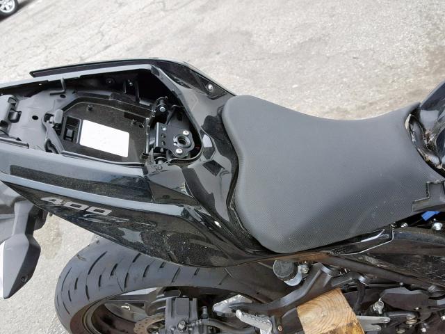 JKAEXKG16KDA24811 - 2019 KAWASAKI EX400 BLACK photo 6