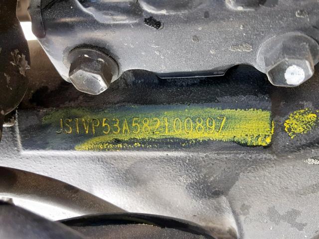 JS1VP53A582100897 - 2008 SUZUKI SV650 GRAY photo 10