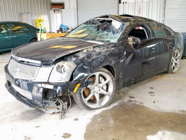 1G6DN57S640158603 - 2004 CADILLAC CTS-V BLACK photo 2