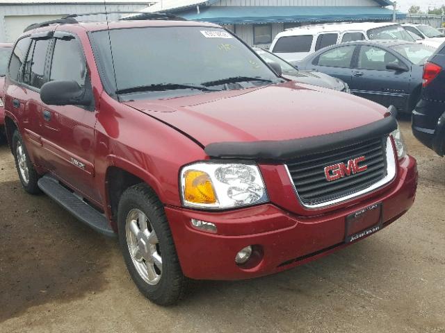 1GKDT13S042438768 - 2004 GMC ENVOY RED photo 1