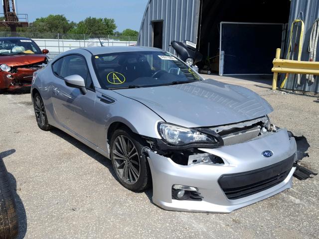 JF1ZCAC14E8601208 - 2014 SUBARU BRZ 2.0 LI SILVER photo 1