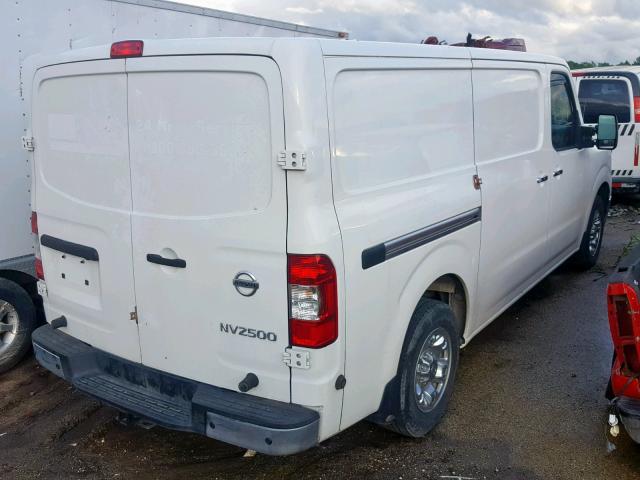 1N6AF0KY3HN802270 - 2017 NISSAN NV 2500 S WHITE photo 4