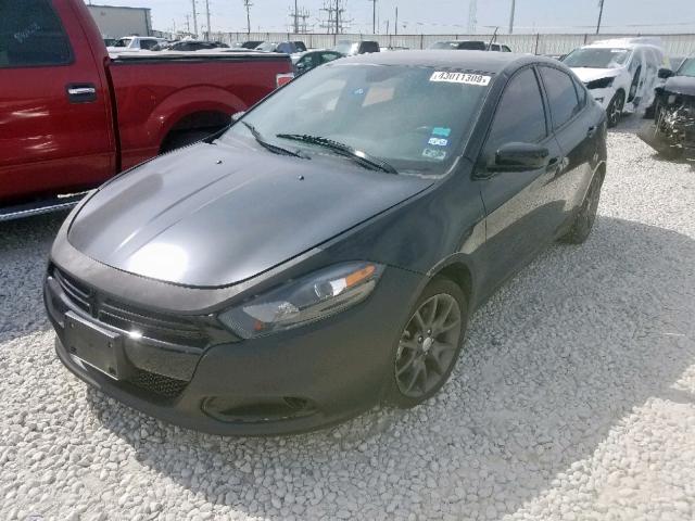 1C3CDFBB7FD278872 - 2015 DODGE DART SXT BLACK photo 2