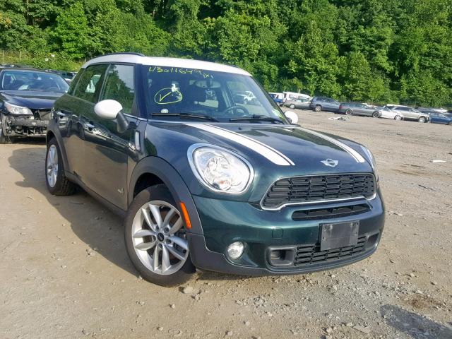 WMWZC5C56CWL58124 - 2012 MINI COOPER COU GREEN photo 1