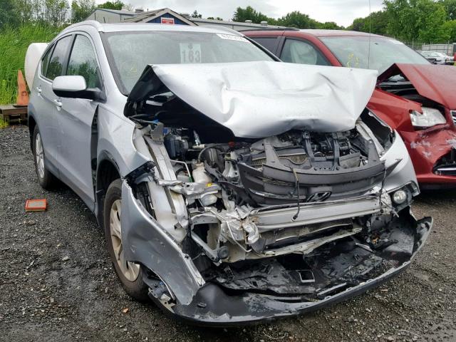 2HKRM4H7XEH712935 - 2014 HONDA CR-V EXL SILVER photo 1