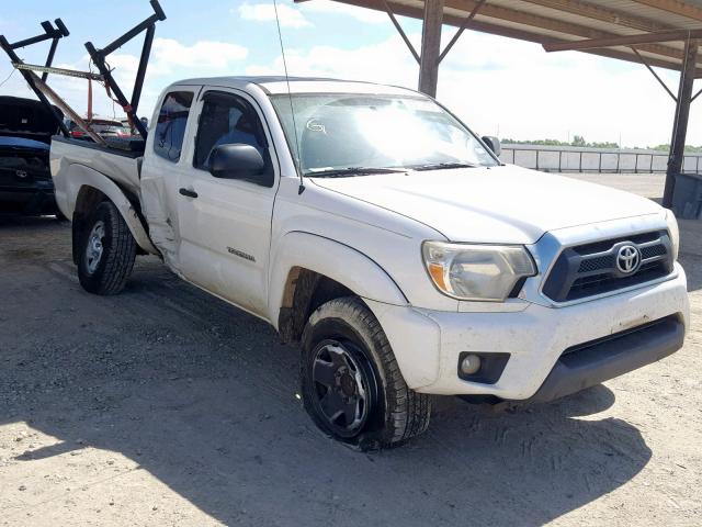 5TFTU4GN5DX029257 - 2013 TOYOTA TACOMA PRE WHITE photo 1