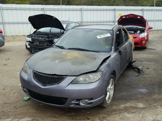 JM1BK123151267598 - 2005 MAZDA 3 S GRAY photo 2