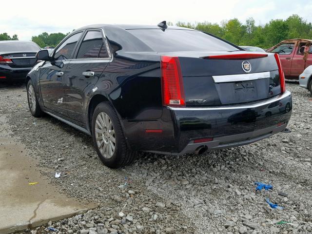 1G6DG5EY3B0109020 - 2011 CADILLAC CTS LUXURY BLACK photo 3