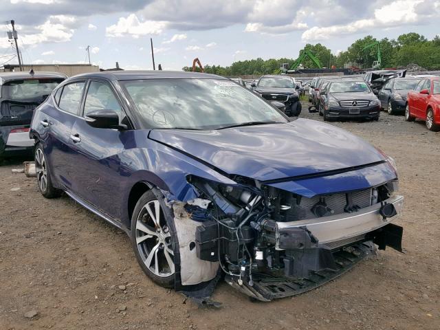 1N4AA6AP1HC385052 - 2017 NISSAN MAXIMA 3.5 BLUE photo 9