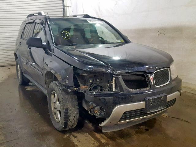 2CKDL73F676083686 - 2007 PONTIAC TORRENT BLACK photo 1