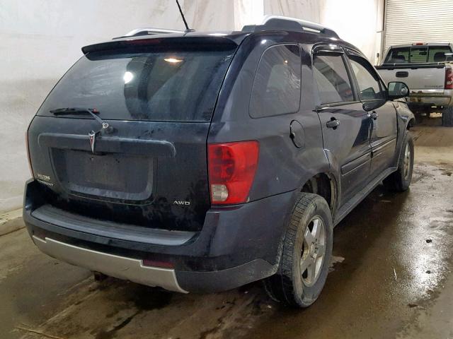 2CKDL73F676083686 - 2007 PONTIAC TORRENT BLACK photo 4