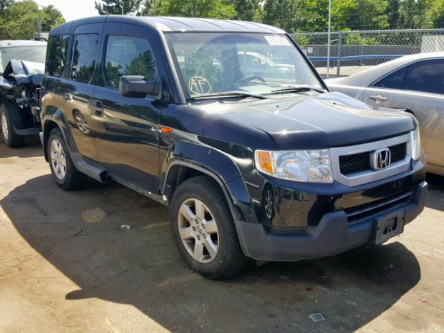 5J6YH28739L001867 - 2009 HONDA ELEMENT EX BLACK photo 1