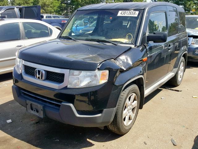 5J6YH28739L001867 - 2009 HONDA ELEMENT EX BLACK photo 2