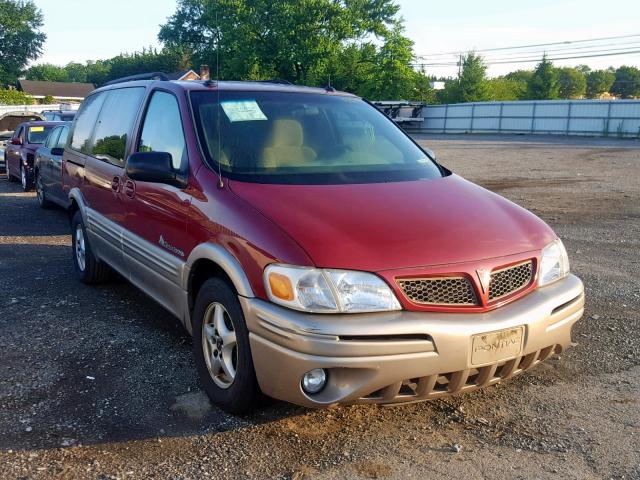 1GMDX03E64D170779 - 2004 PONTIAC MONTANA RED photo 1