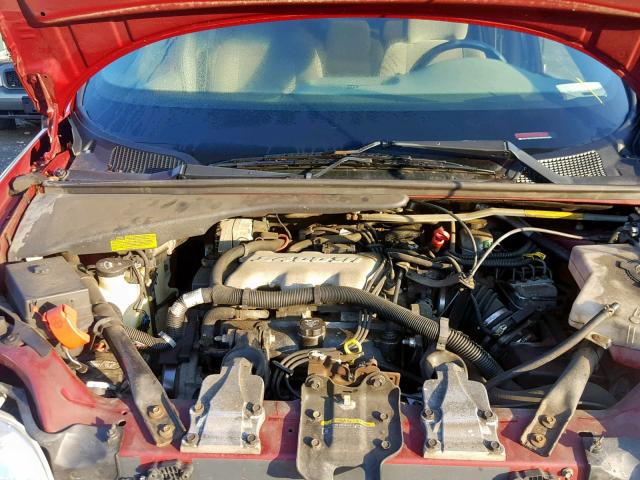 1GMDX03E64D170779 - 2004 PONTIAC MONTANA RED photo 7