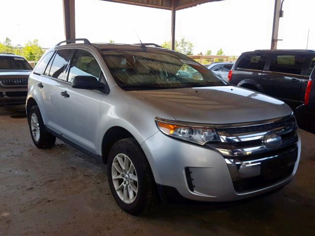 2FMDK3GC8DBB41377 - 2013 FORD EDGE SE SILVER photo 1