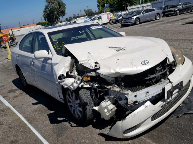 JTHBA30GX45014757 - 2004 LEXUS ES 330 WHITE photo 1