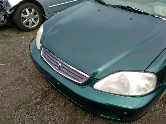 2HGEJ661XYH579013 - 2000 HONDA CIVIC BASE GREEN photo 9