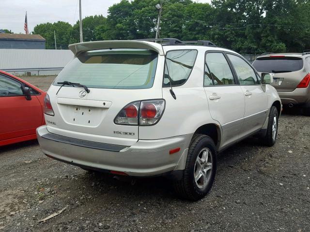 JTJHF10UX20289964 - 2002 LEXUS RX 300 WHITE photo 4