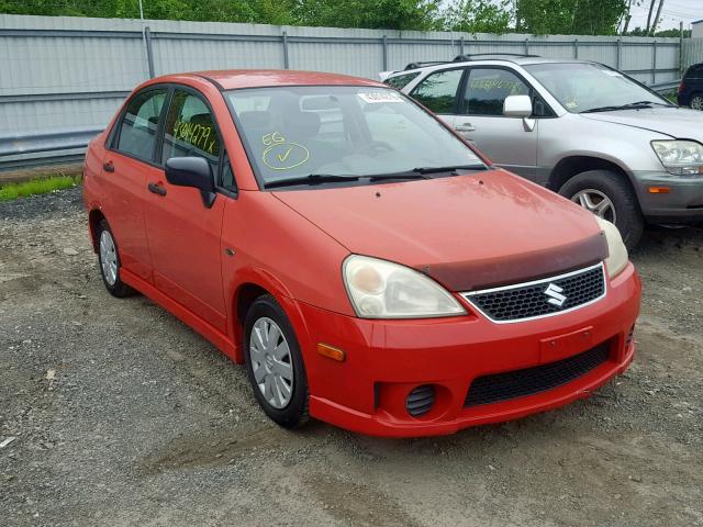 JS2RB62S465300015 - 2006 SUZUKI AERIO RED photo 1