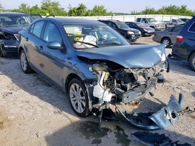 JM1BL1U56B1461180 - 2011 MAZDA 3 S TEAL photo 1