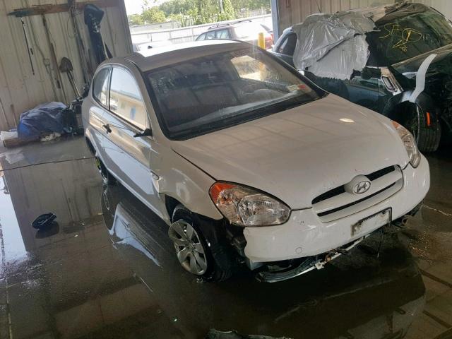 KMHCM3AC5AU178634 - 2010 HYUNDAI ACCENT BLU WHITE photo 1