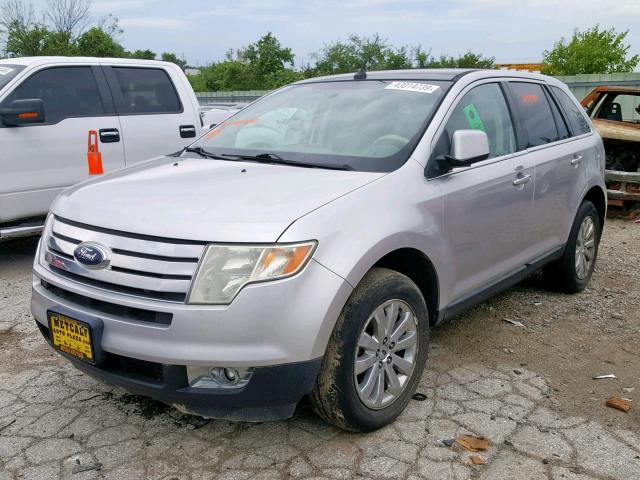 2FMDK49C69BA40428 - 2009 FORD EDGE LIMIT SILVER photo 2