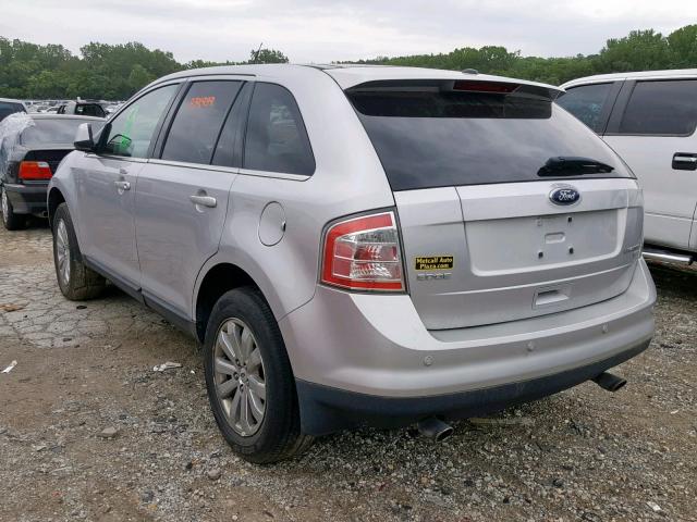 2FMDK49C69BA40428 - 2009 FORD EDGE LIMIT SILVER photo 3