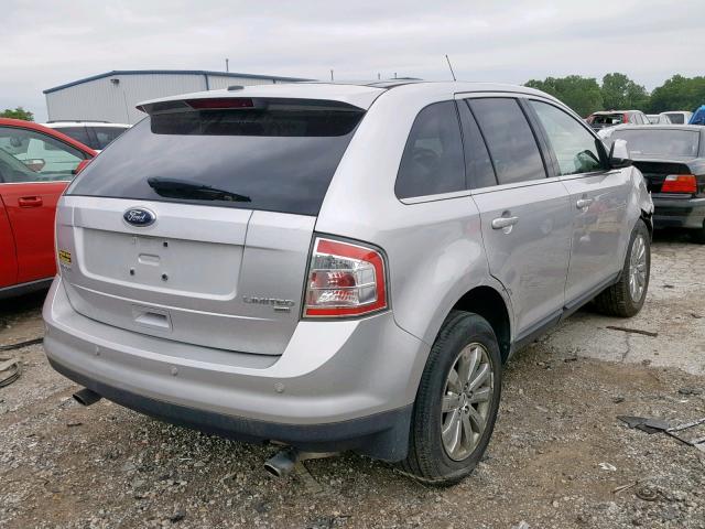 2FMDK49C69BA40428 - 2009 FORD EDGE LIMIT SILVER photo 4