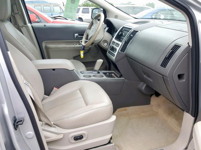 2FMDK49C69BA40428 - 2009 FORD EDGE LIMIT SILVER photo 5