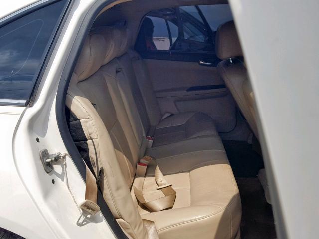2G1WD58C789285087 - 2008 CHEVROLET IMPALA SUP თეთრი ფოტო 6
