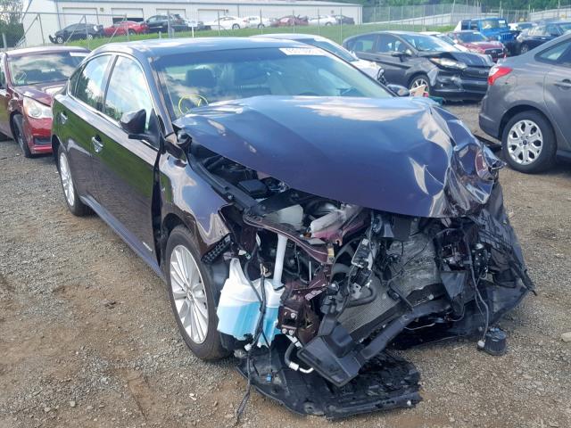 4T1BD1EB8DU014767 - 2013 TOYOTA AVALON HYB BURGUNDY photo 1