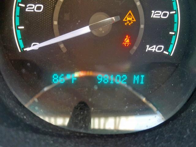 1G1ZC5E15BF328021 - 2011 CHEVROLET MALIBU 1LT 黑色 照片 8