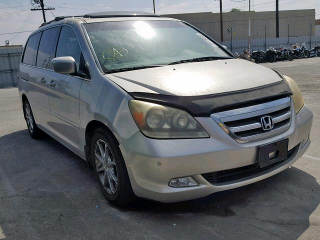 5FNRL38825B091789 - 2005 HONDA ODYSSEY TO GRAY photo 1