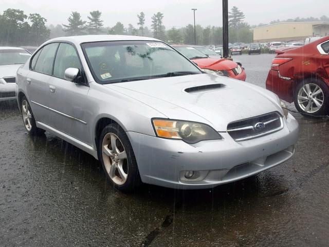 4S3BL686254205704 - 2005 SUBARU LEGACY GT SILVER photo 1