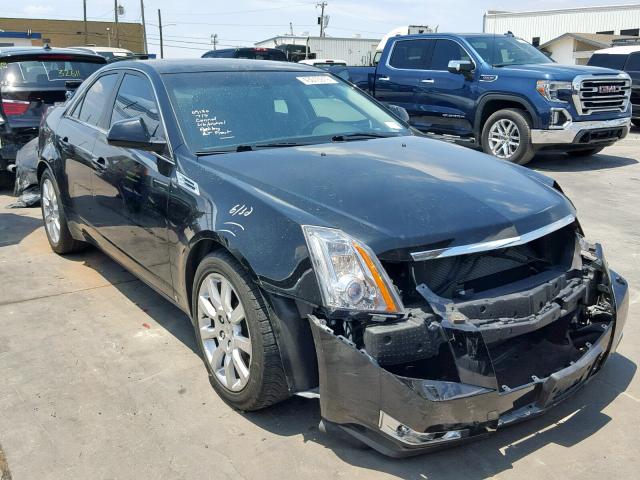 1G6DR57V680201132 - 2008 CADILLAC CTS HI FEA BLACK photo 1