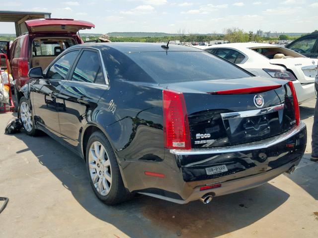 1G6DR57V680201132 - 2008 CADILLAC CTS HI FEA BLACK photo 3