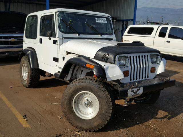 2J4FY29S1NJ528574 - 1992 JEEP WRANGLER / WHITE photo 1