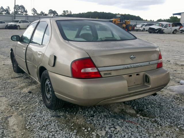 1N4DL01DX1C240513 - 2001 NISSAN ALTIMA XE GOLD photo 3