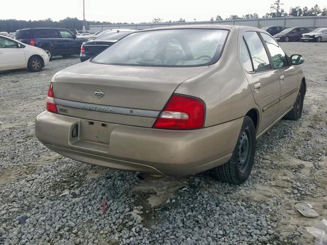 1N4DL01DX1C240513 - 2001 NISSAN ALTIMA XE GOLD photo 4