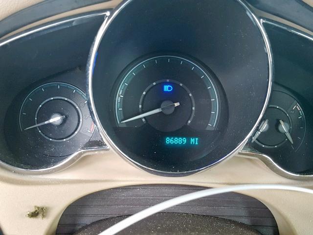 1G1ZH57B49F206316 - 2009 CHEVROLET MALIBU 1LT 金色 照片 8