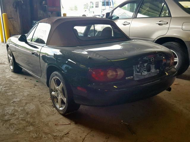 JM1NB353110213674 - 2001 MAZDA MX-5 MIATA GREEN photo 3