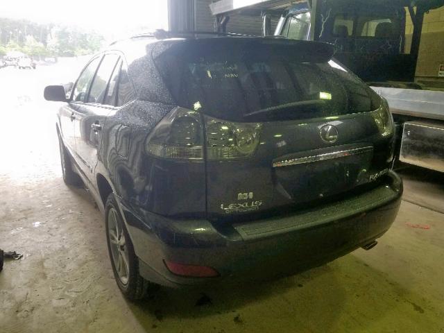 JTJHW31U172020242 - 2007 LEXUS RX 400H GRAY photo 3