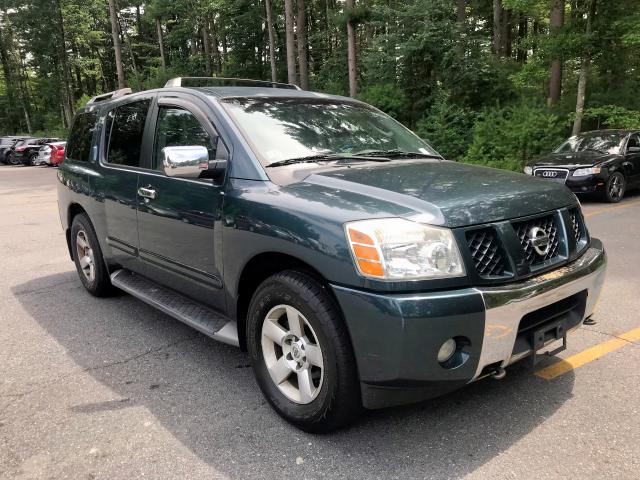 5N1AA08B34N701837 - 2004 NISSAN ARMADA SE GRAY photo 1