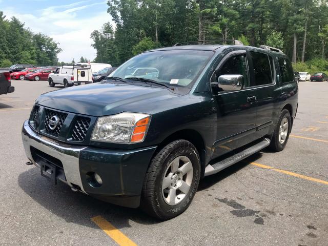 5N1AA08B34N701837 - 2004 NISSAN ARMADA SE GRAY photo 2