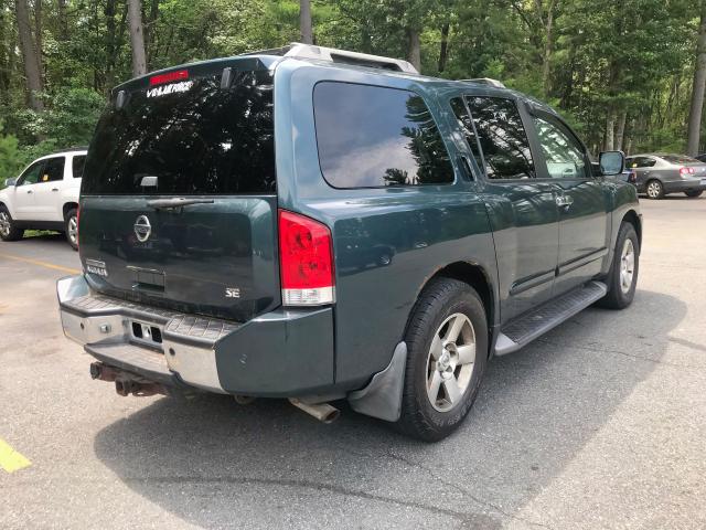 5N1AA08B34N701837 - 2004 NISSAN ARMADA SE GRAY photo 4