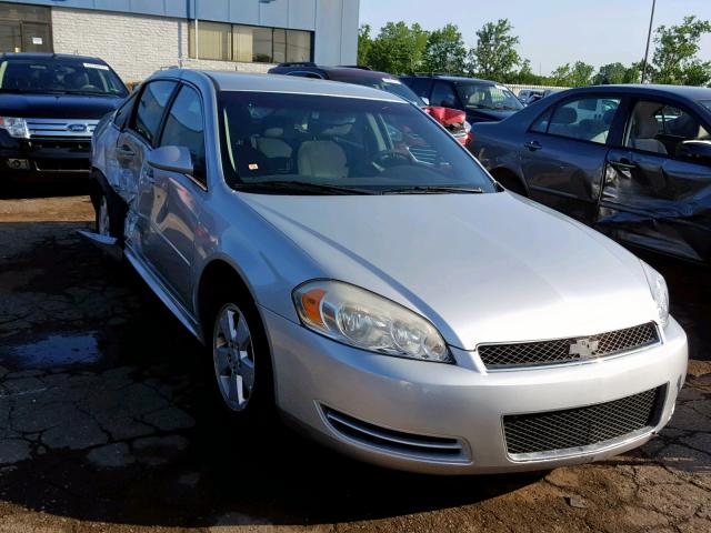 2G1WT57KX91202277 - 2009 CHEVROLET IMPALA 1LT SILVER photo 1