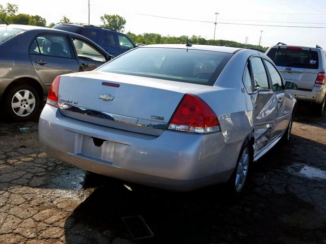 2G1WT57KX91202277 - 2009 CHEVROLET IMPALA 1LT SILVER photo 4