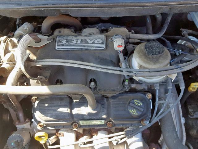 2A4GP44R66R710779 - 2006 CHRYSLER TOWN & COU GRAY photo 7