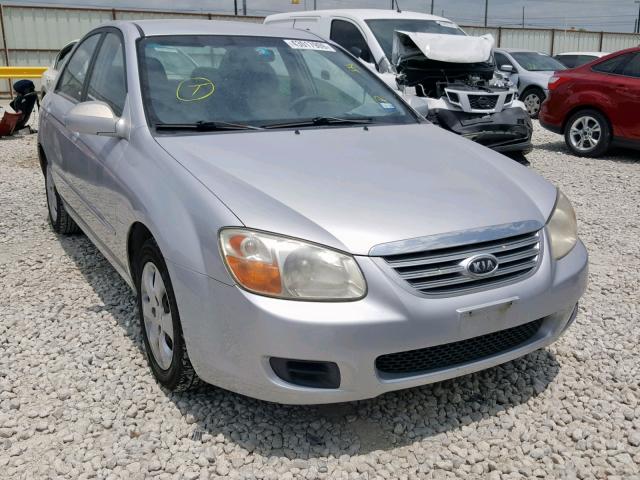 KNAFE121375402256 - 2007 KIA SPECTRA EX SILVER photo 1